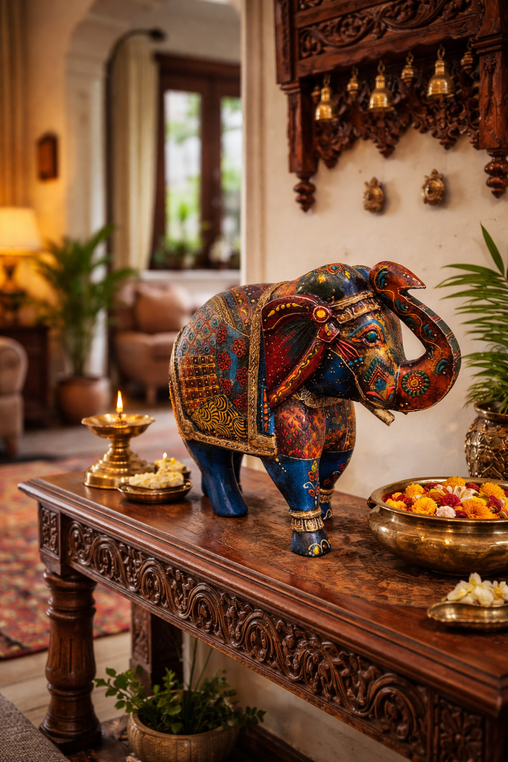 Chitra Gaja – Hand Painted Heritage Elephant